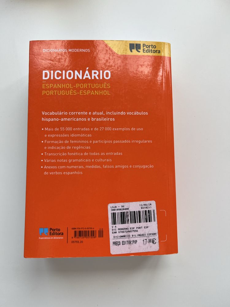 Dicionário Espanhol-Português e Português-Espanhol