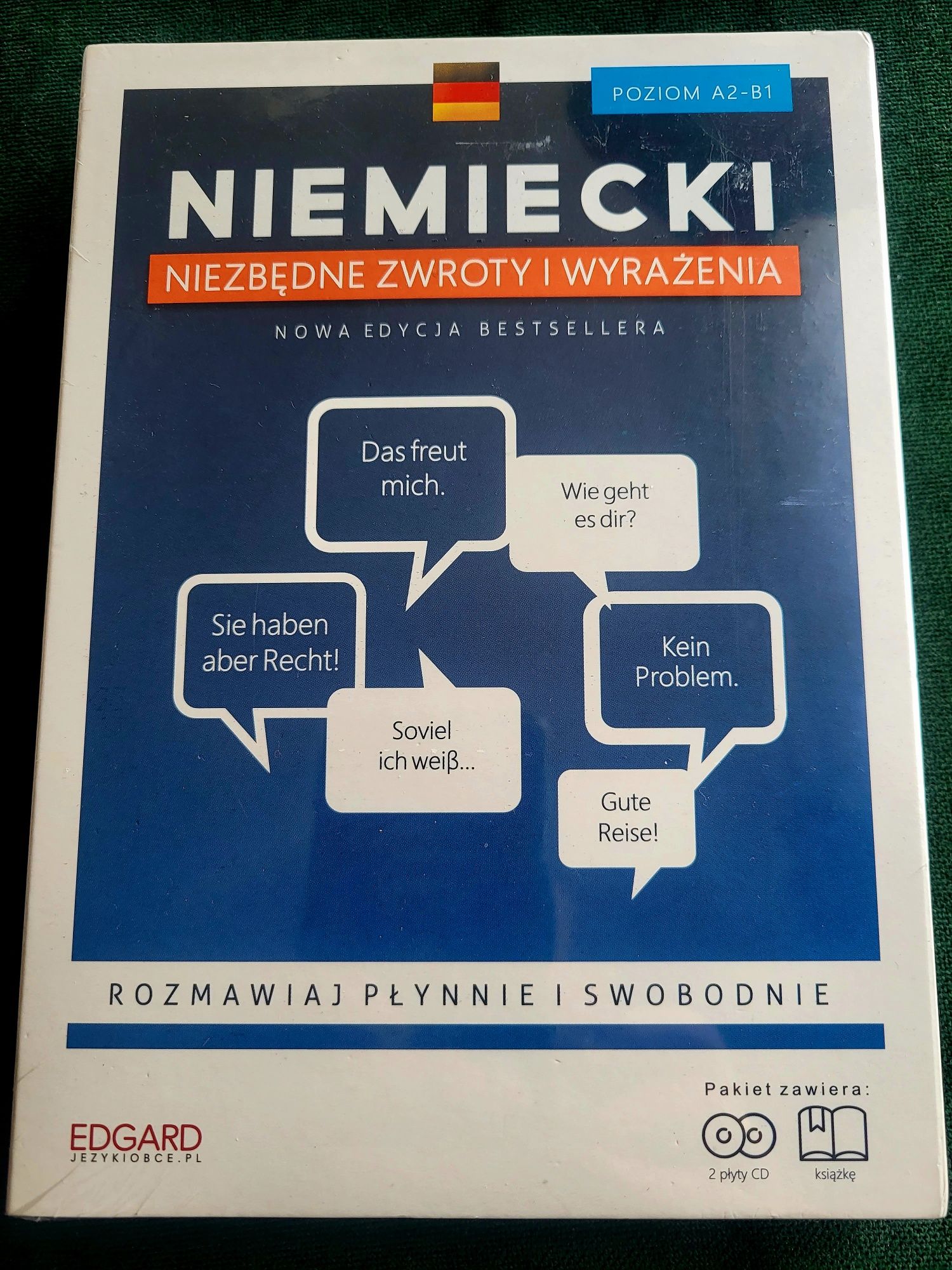 Niemiecki Niezbędne zwroty i wyrażenia Poziom A2-B1 + 2CD