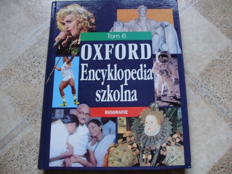 Oxford Encyklopedia szkolna 6 tomów + indeks