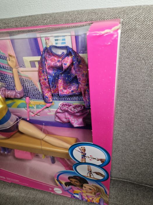 Нюанс Лялька Барбі гімнастка Barbie careers gymnastics