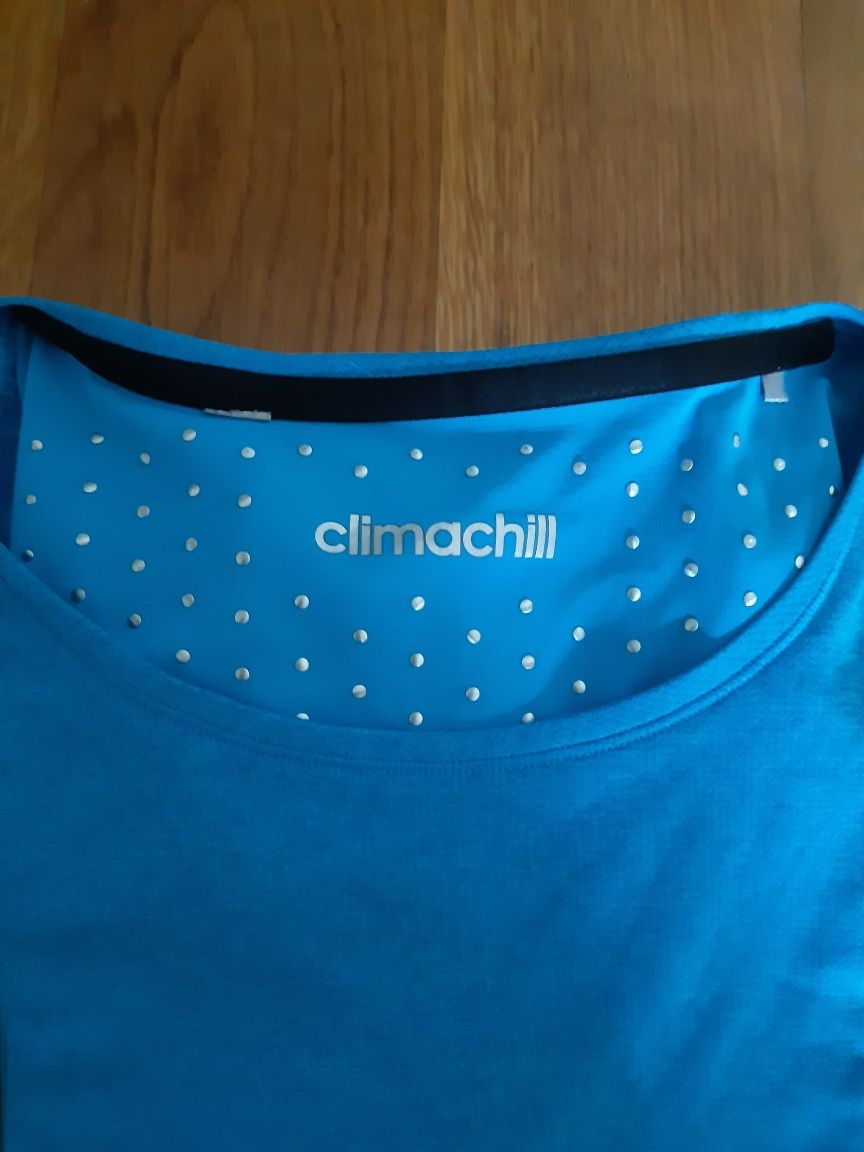 Adidas Climachill t - shirt ultralight blue technic klima r M/38