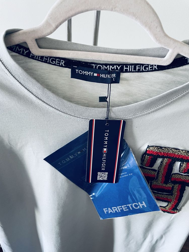 T-shirt bluzka męska th tommy hilfiger L