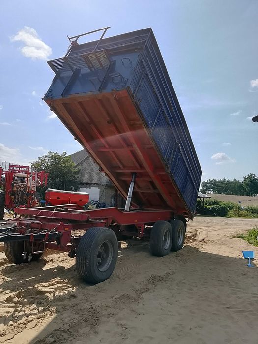 Przyczepy 3 osiowa 3 stronny wywrot