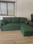 Sofá-Cama Chaise Longue 3 em 1 – Verde