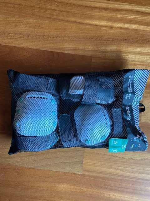 Patins em Linha Decathlon + saco com acessórios de proteção + Capacete
