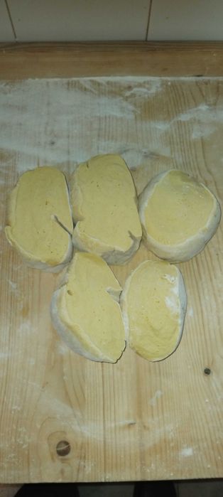 Makaron wiejski domowy.