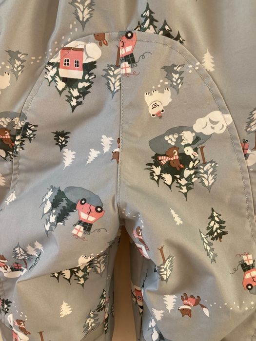 Kombinezon zimowy 92 H&M dla dziewczynki. Kolekcja 2024. Kaptur