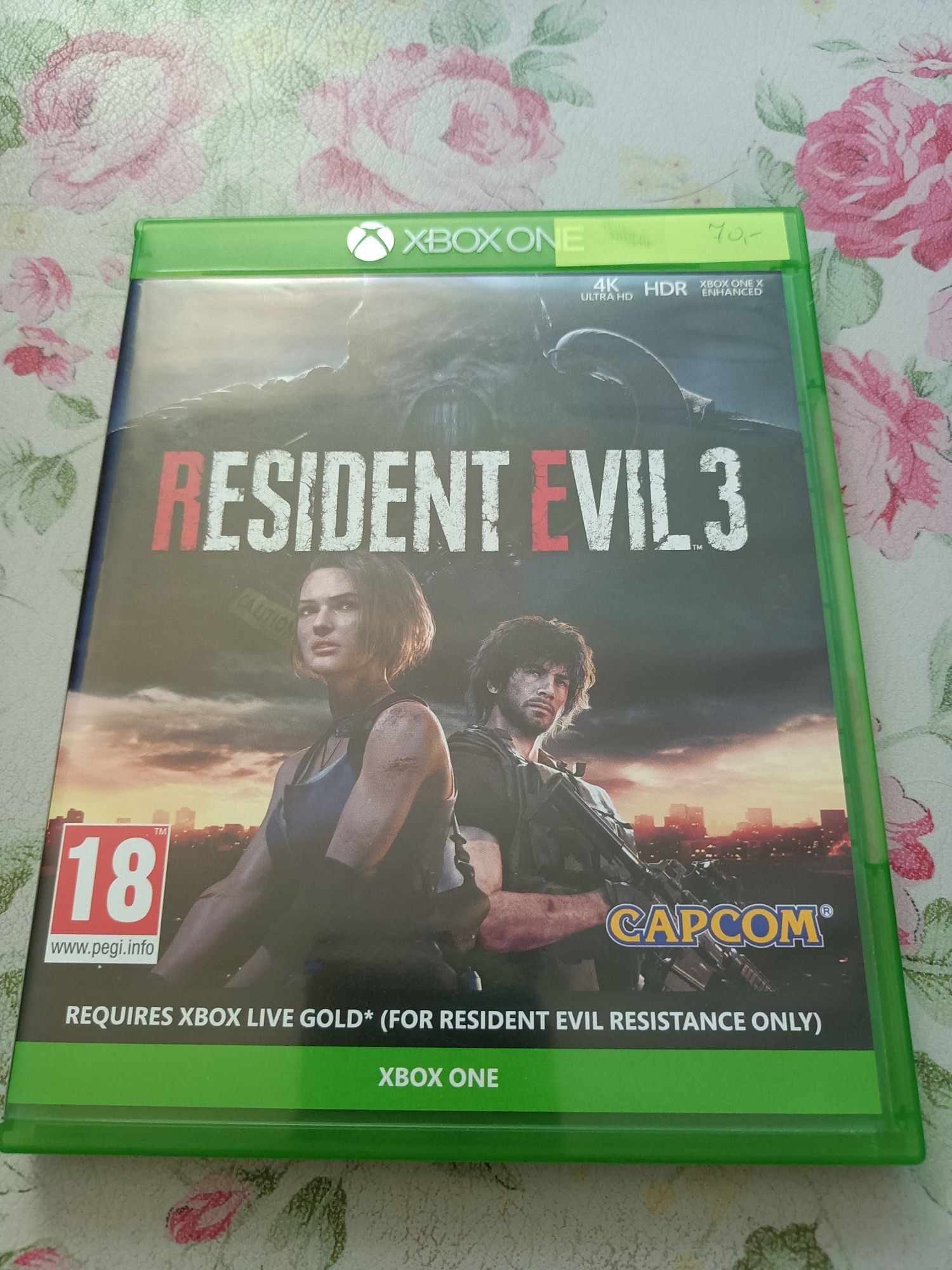 Resident Evil 3 Xbox one Stan Idealny