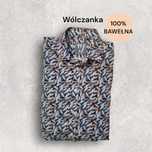 Koszula męska Wólczanka 100% bawełna wzór
