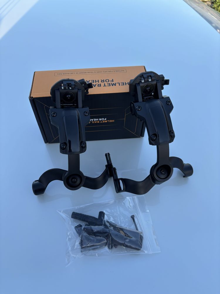Комплект тактичних навушників Walker’s Razor з кріпленнями для шолома
