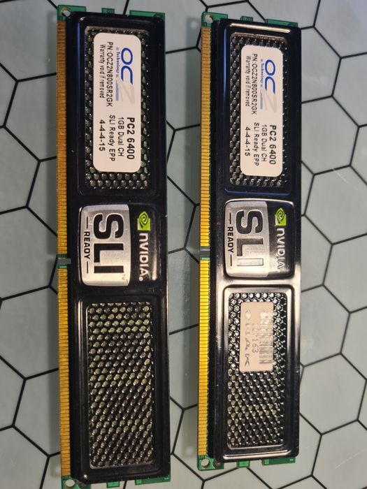 OCZ SLI trasy 2GB sparowane