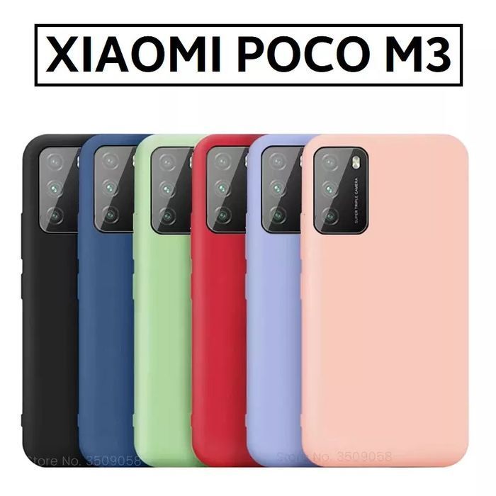 Capa Soft P/ Xiaomi Poco M3 / Redmi 9T -Div. Cores- Nova - 24h