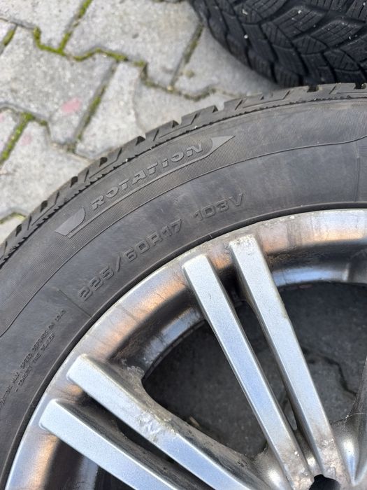 BMW X3 Koła zimowe Fulda 225/60R17 opony felgi aluminiowe kpl