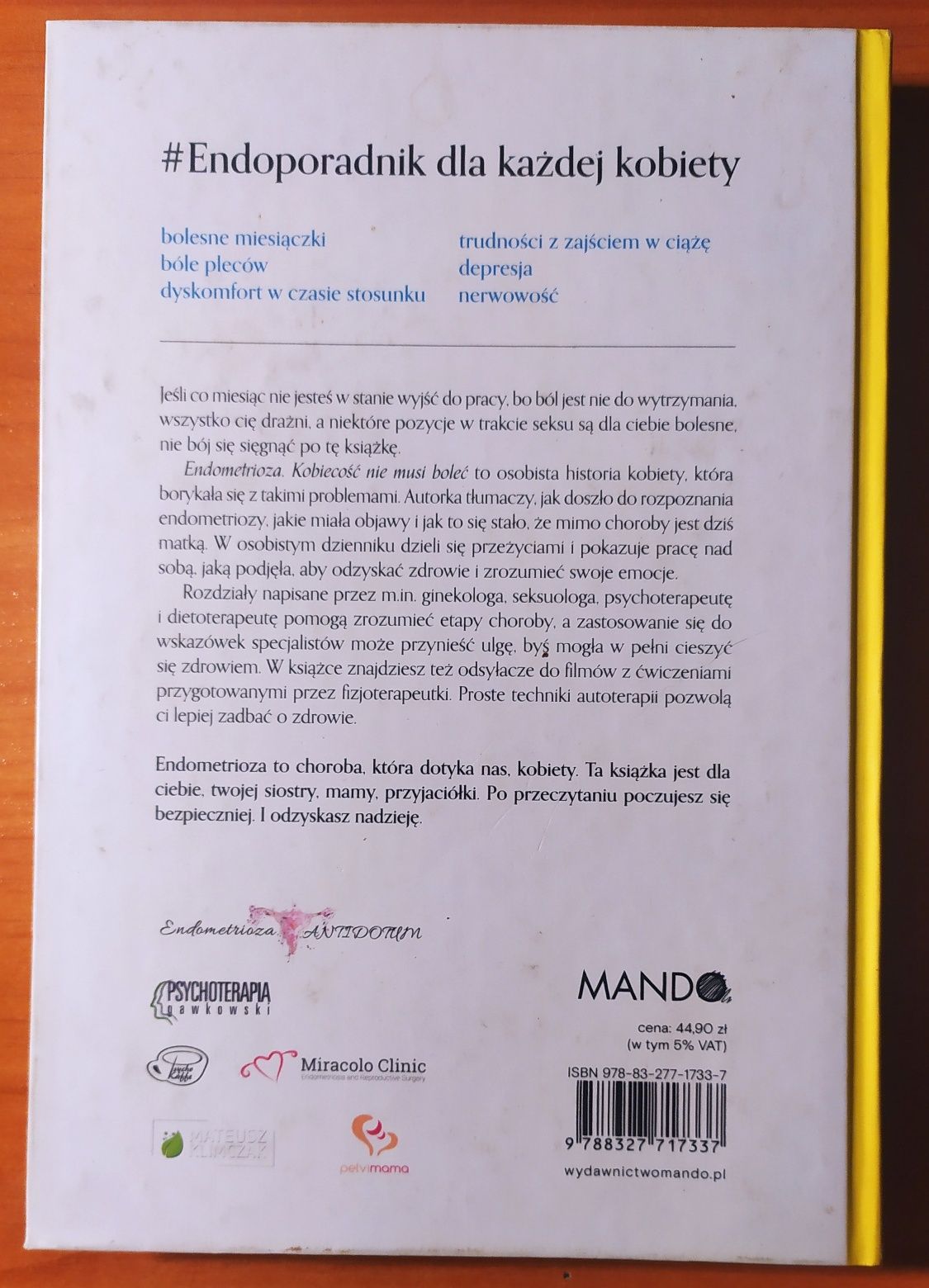 Książka „Endometrioza. Kobiecość nie musi boleć” Karolina Staszak
