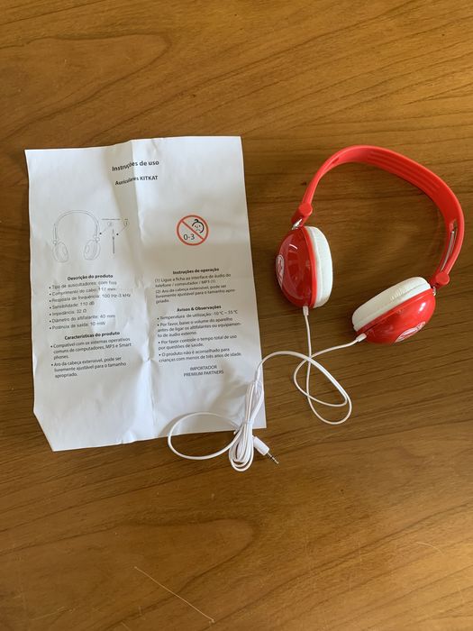 Headphones Kitkat novos