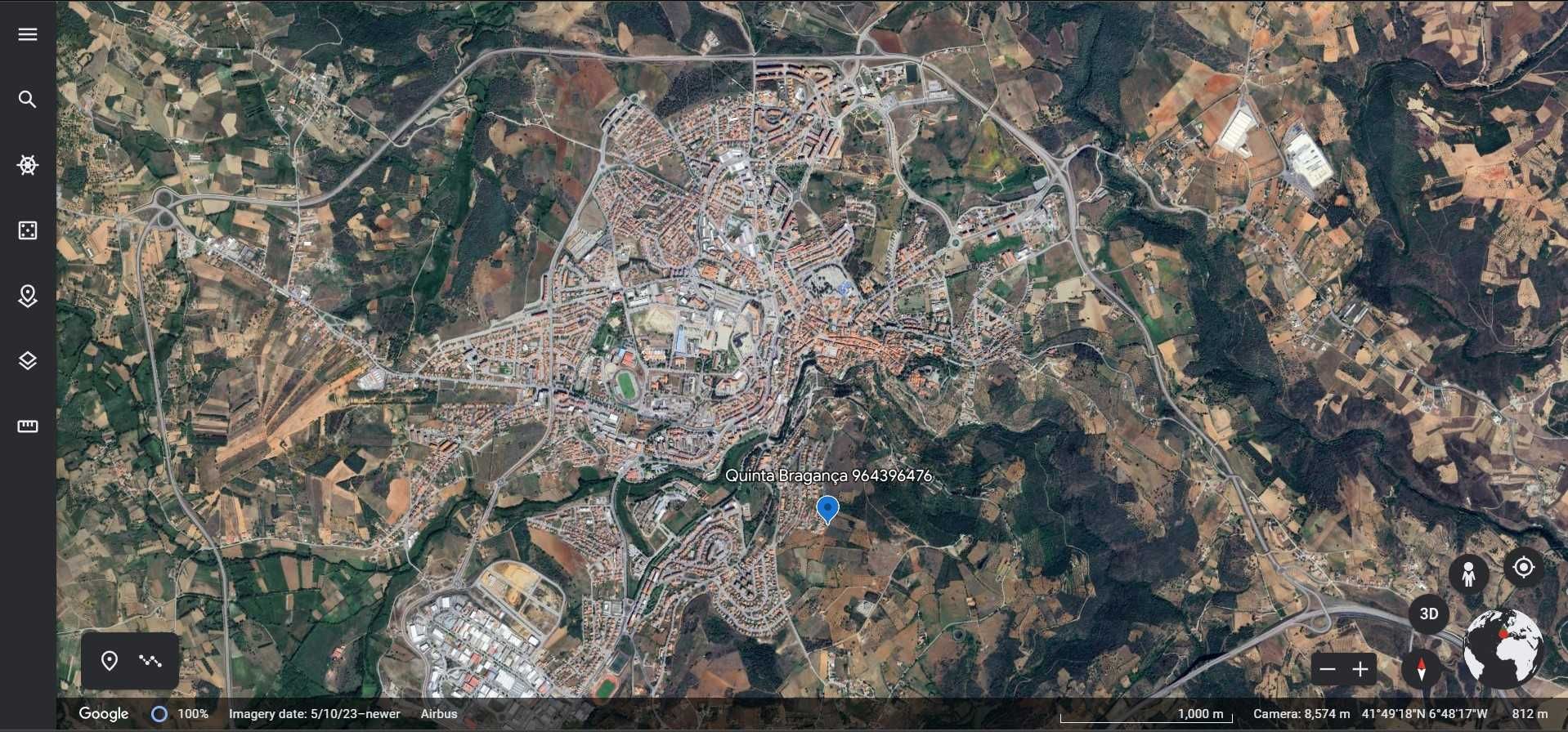 Terreno em Bragança, no S.Bartolomeu, com possibilidade de Construção