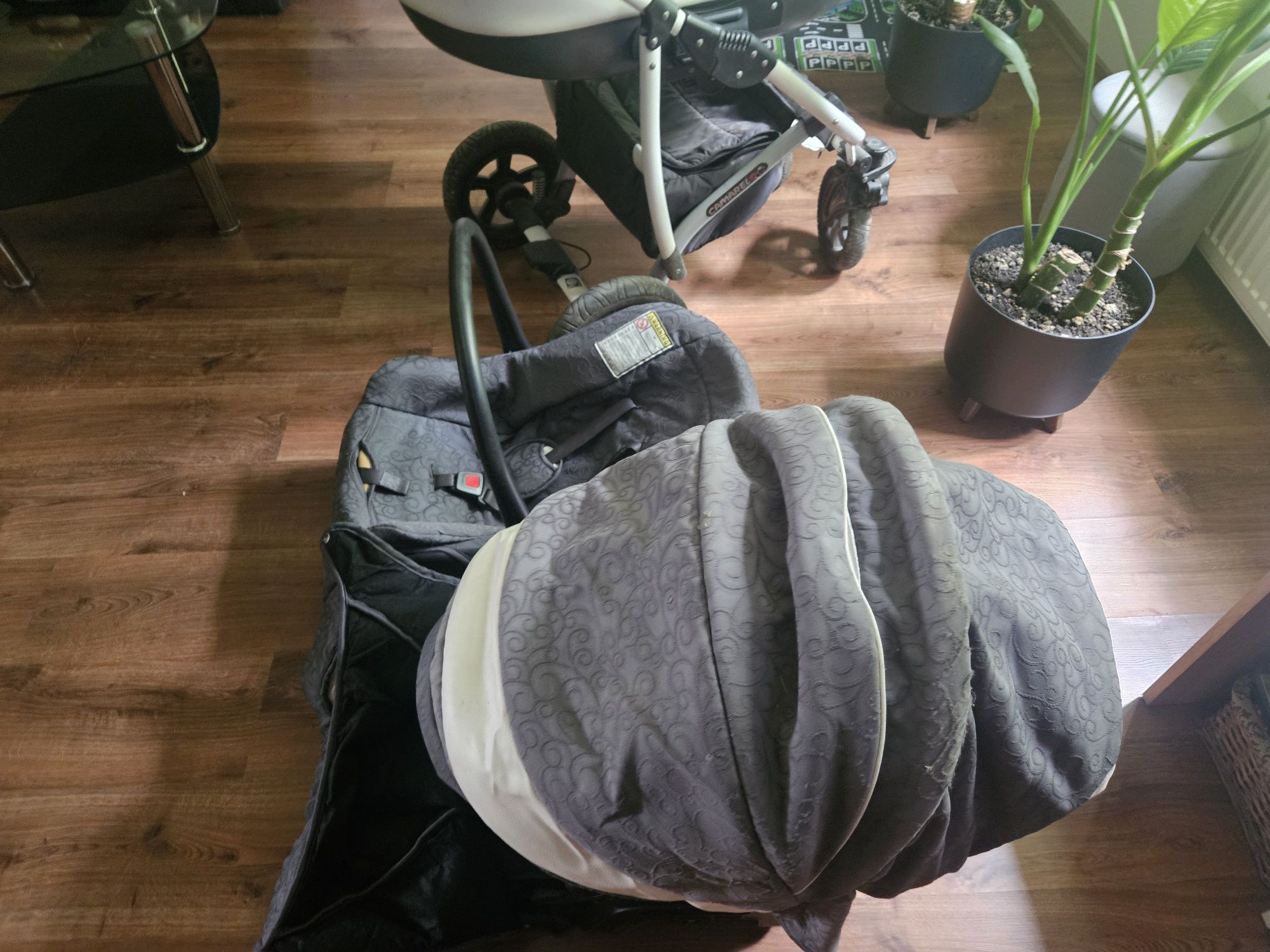Wózek 3w1 camarelo