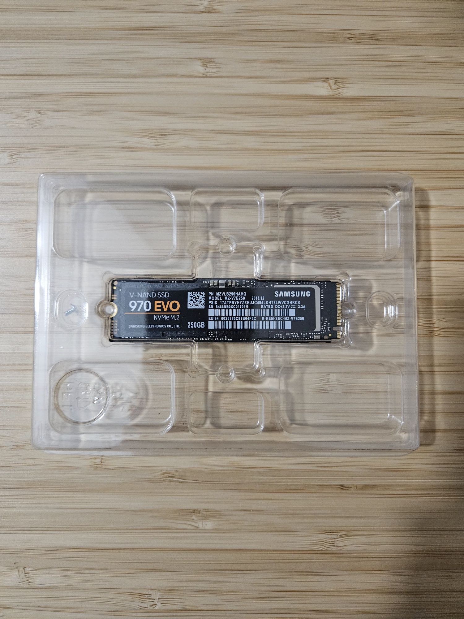 Dysk SSD M.2 Samsung 970 EVO 250 GB