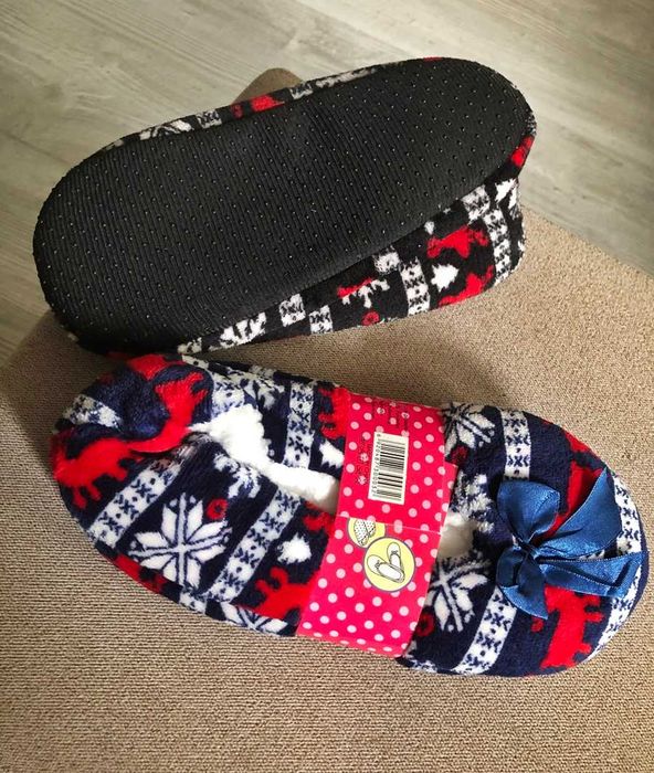 Ciepłe, puchate, po domu, 24 cm