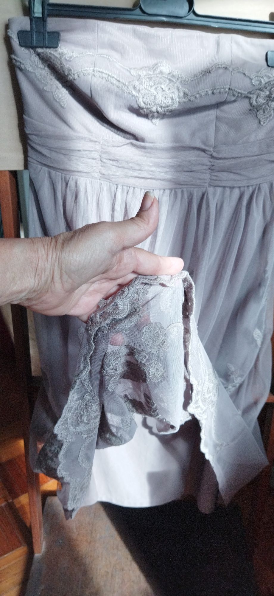 Vestido renda Esprit S