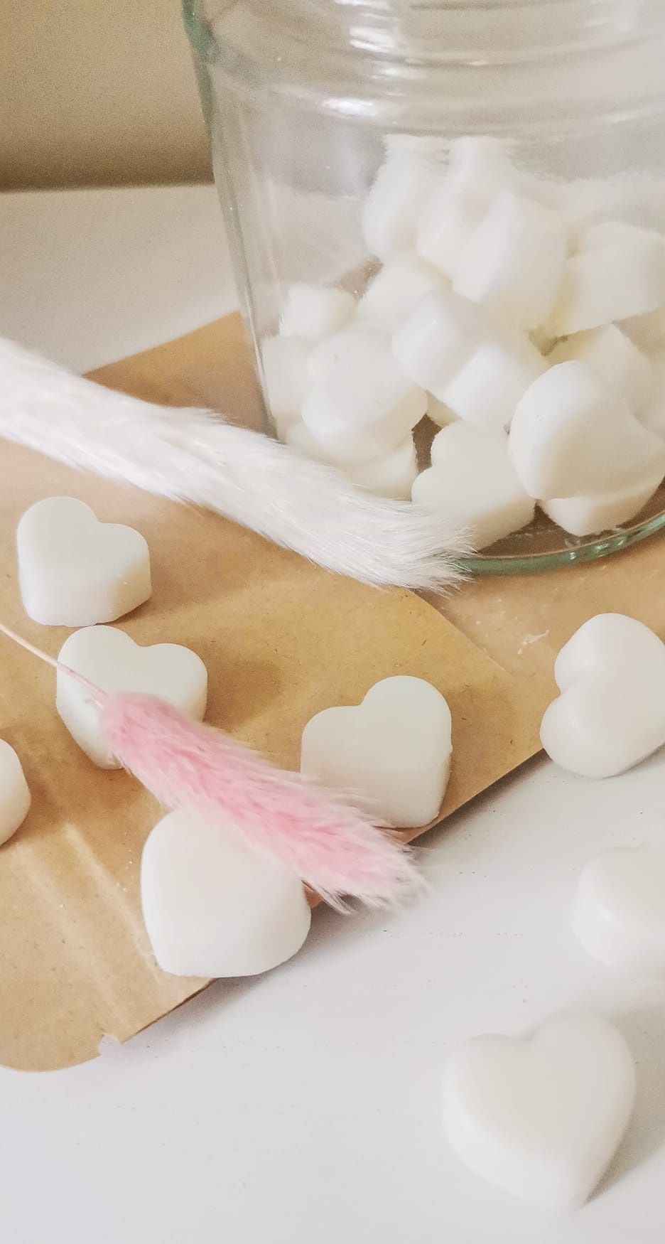 Wax melts com aroma de baunilha