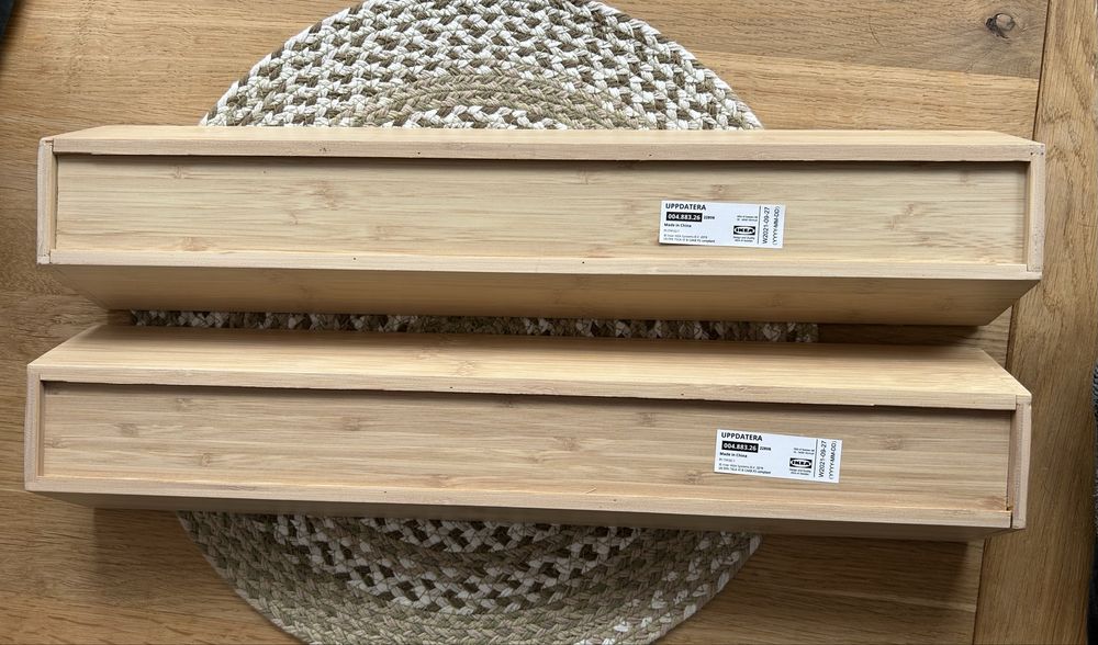 Wkład do szuflad Ikea Uppdatera przerobiony pod Blum organizer 2 szt.