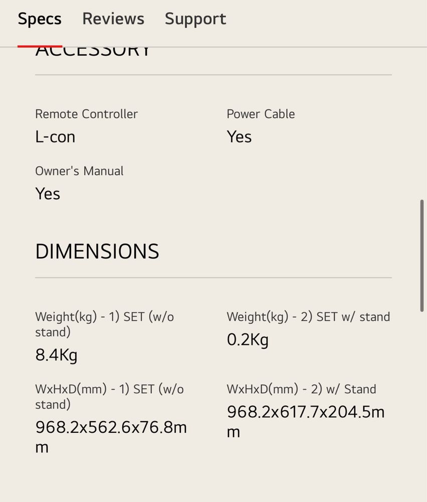 TV LG 43’’ com muito pouco uso