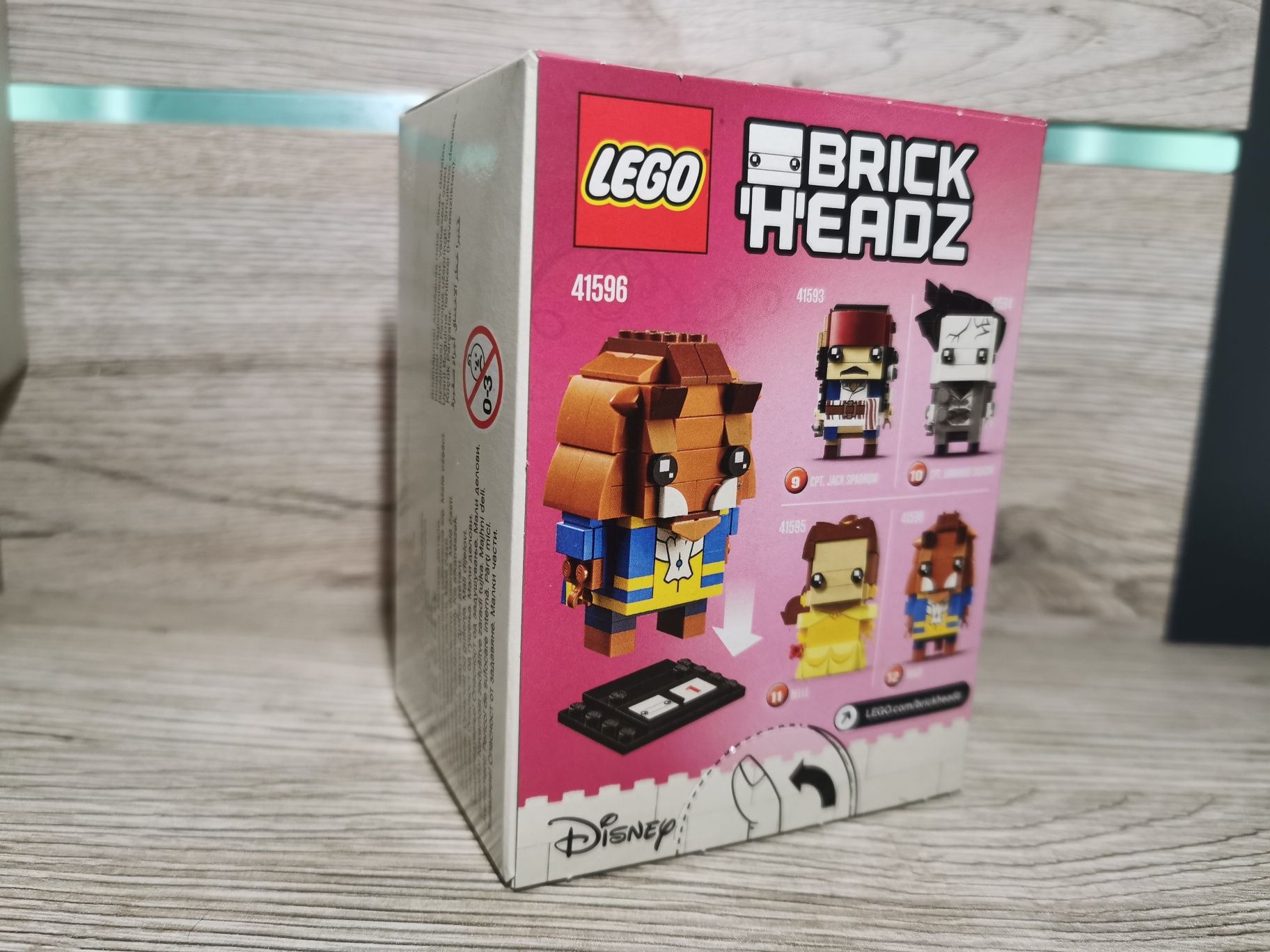 Lego Brickheadz 41596 Piękna i Bestia NOWY