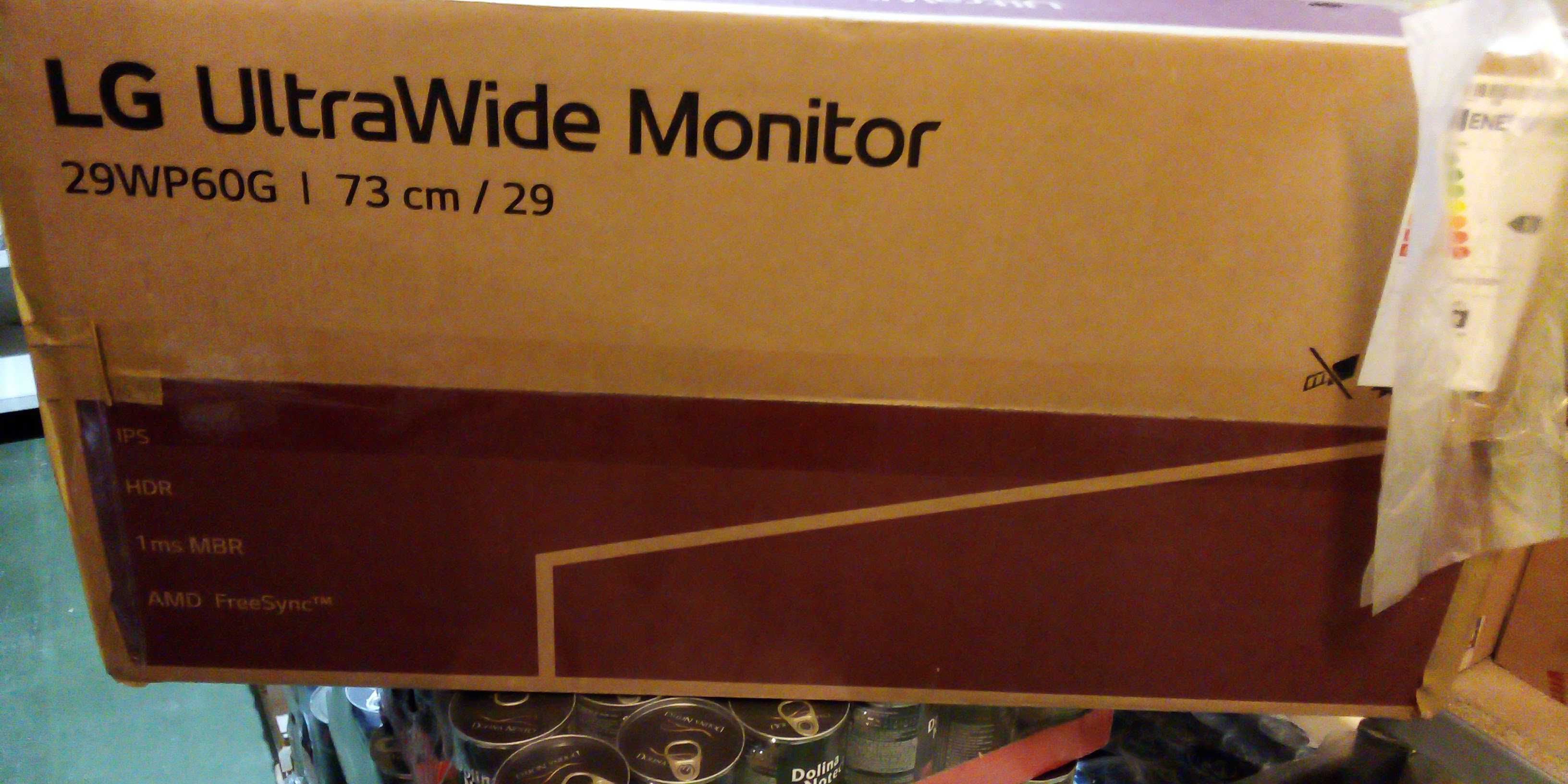Monitor LG 29” 21:9 UltraWide 29WP60G-B