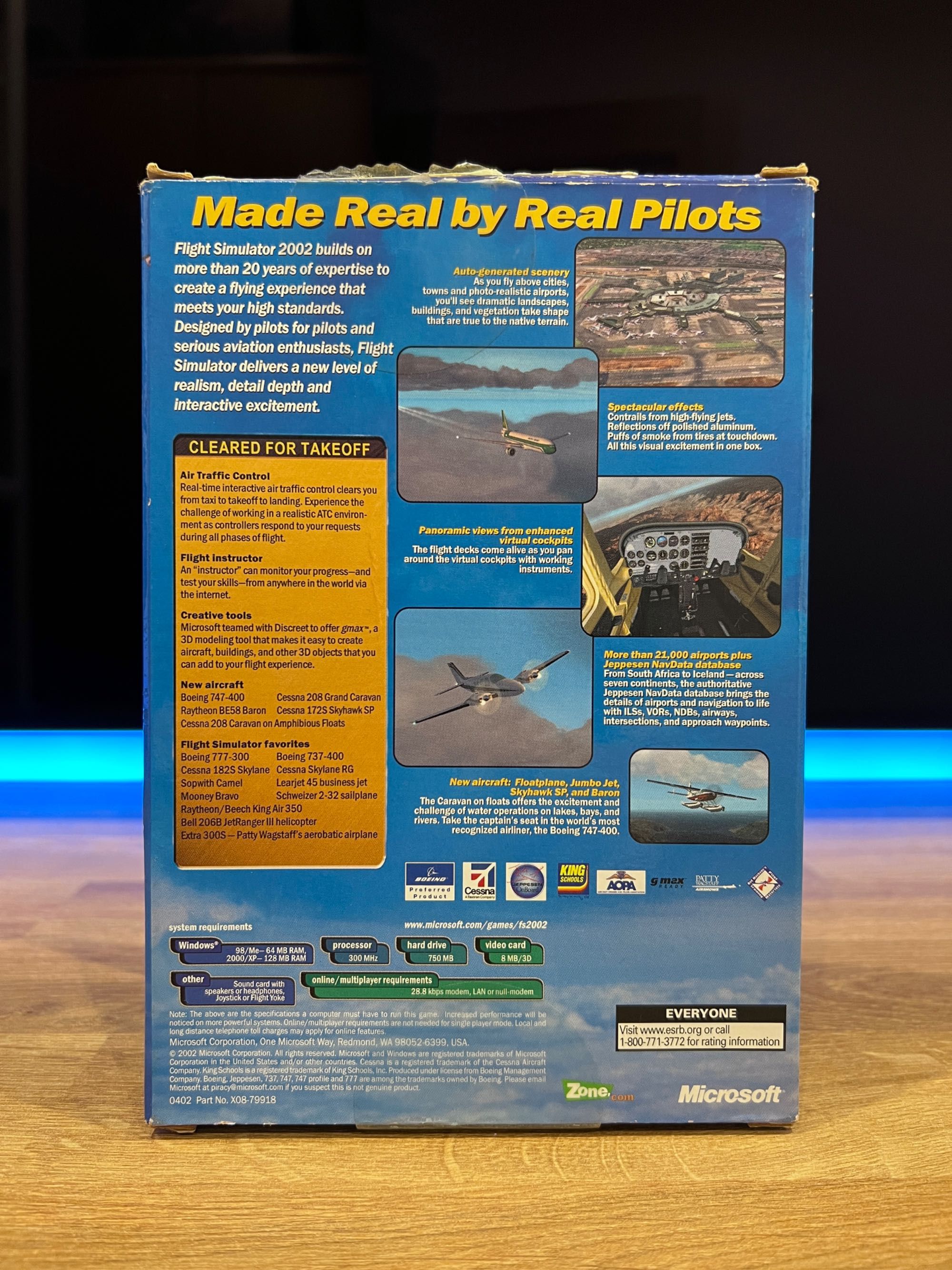 Flight Simulator 2002 Professional Edition (PC EN 2002) mini BIG BOX