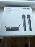 Microfone AKG WMS 40 Mini Dual Vocal
