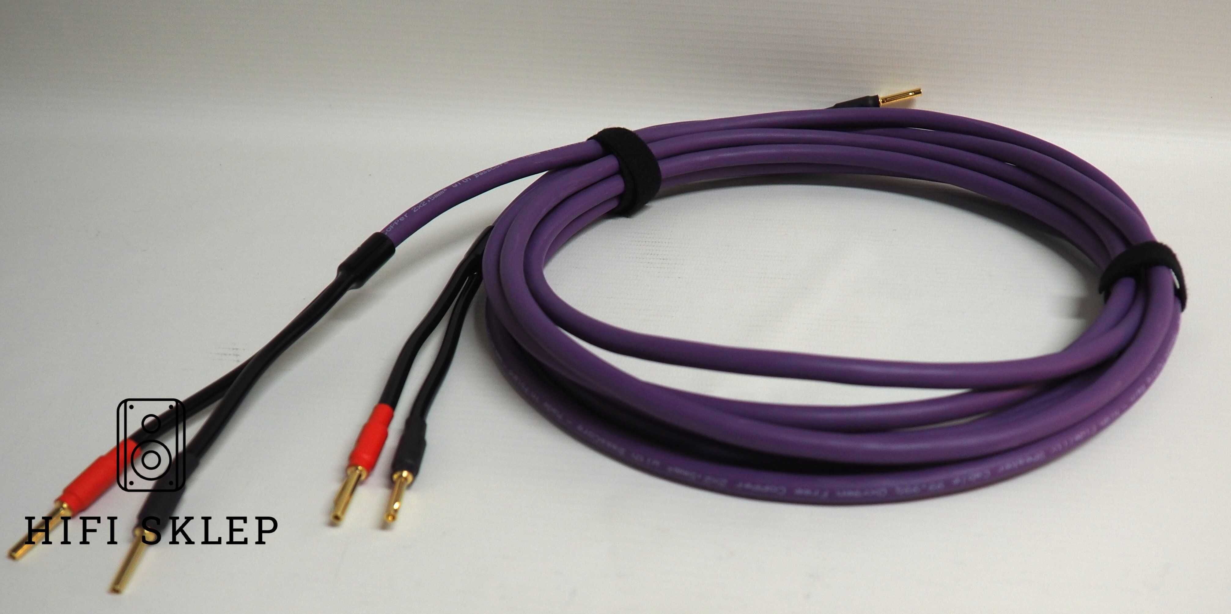 Melodika MDSC2525 /2,5mm2 Kabel głośnikowy 2x3m /konfekcja/Chord