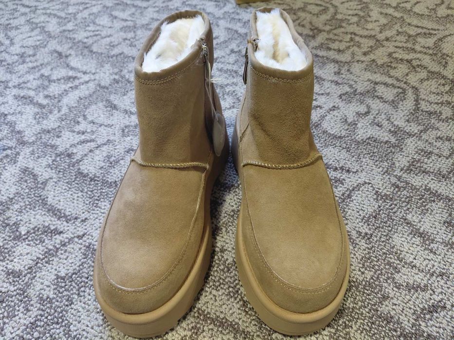 Зимові чоботи (угі) замш