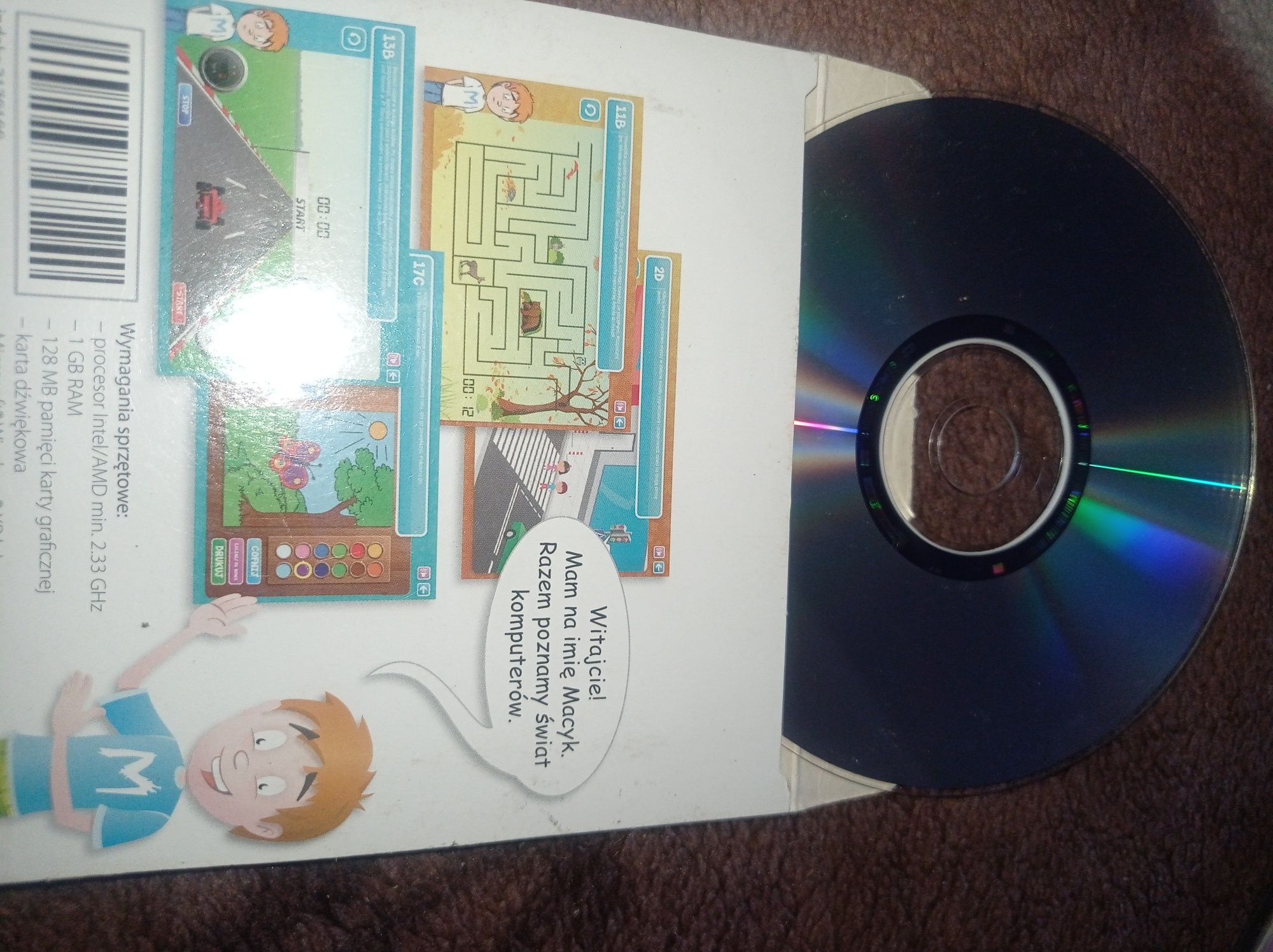 Oto ja 1 zajęcia komputerowe płyta cd