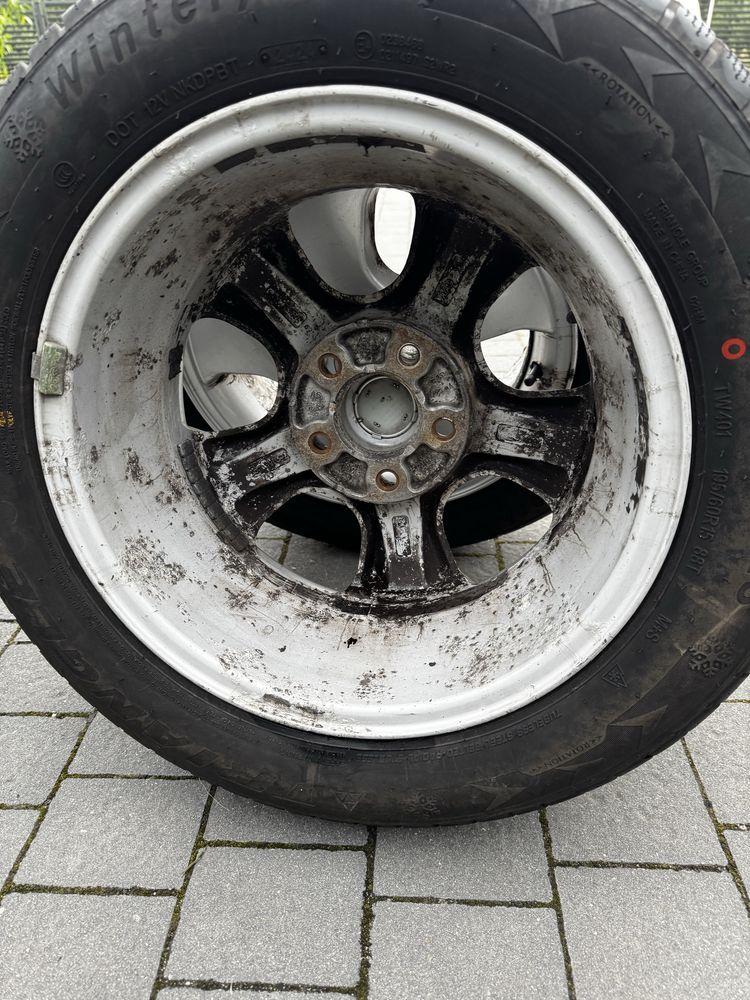 Felgi Opel R15 + opony zimowe Triangle 195/60