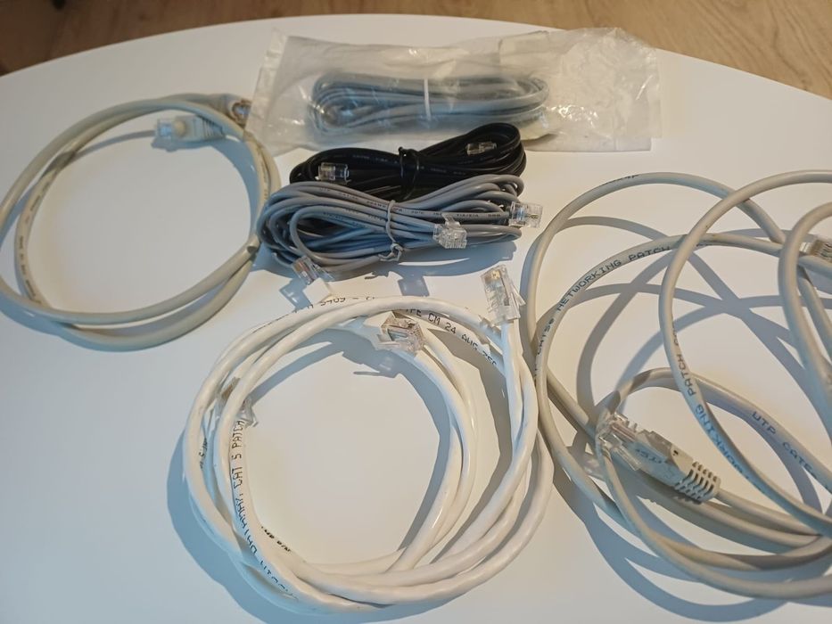 Kabel Ethernet Utp 26AWG 6 sztuk