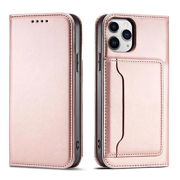 Magnet Card Case etui do iPhone 12 Pro pokrowiec portfel na karty kart