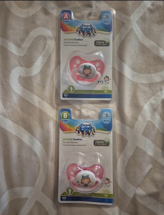 Smoczki 2szt canpol babies