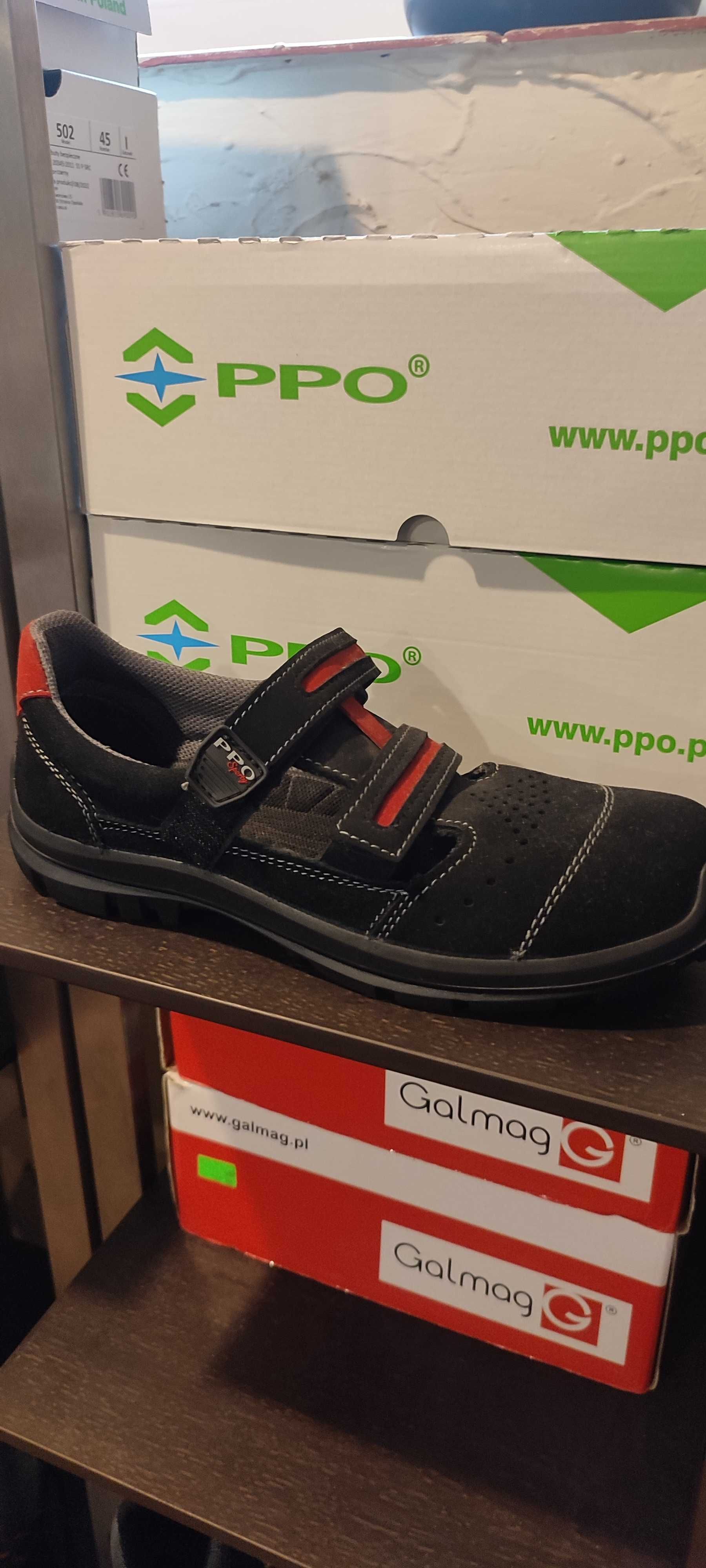 Buty robocze PPO 501 S1 P SRC – rozmiary 40–45, nowe