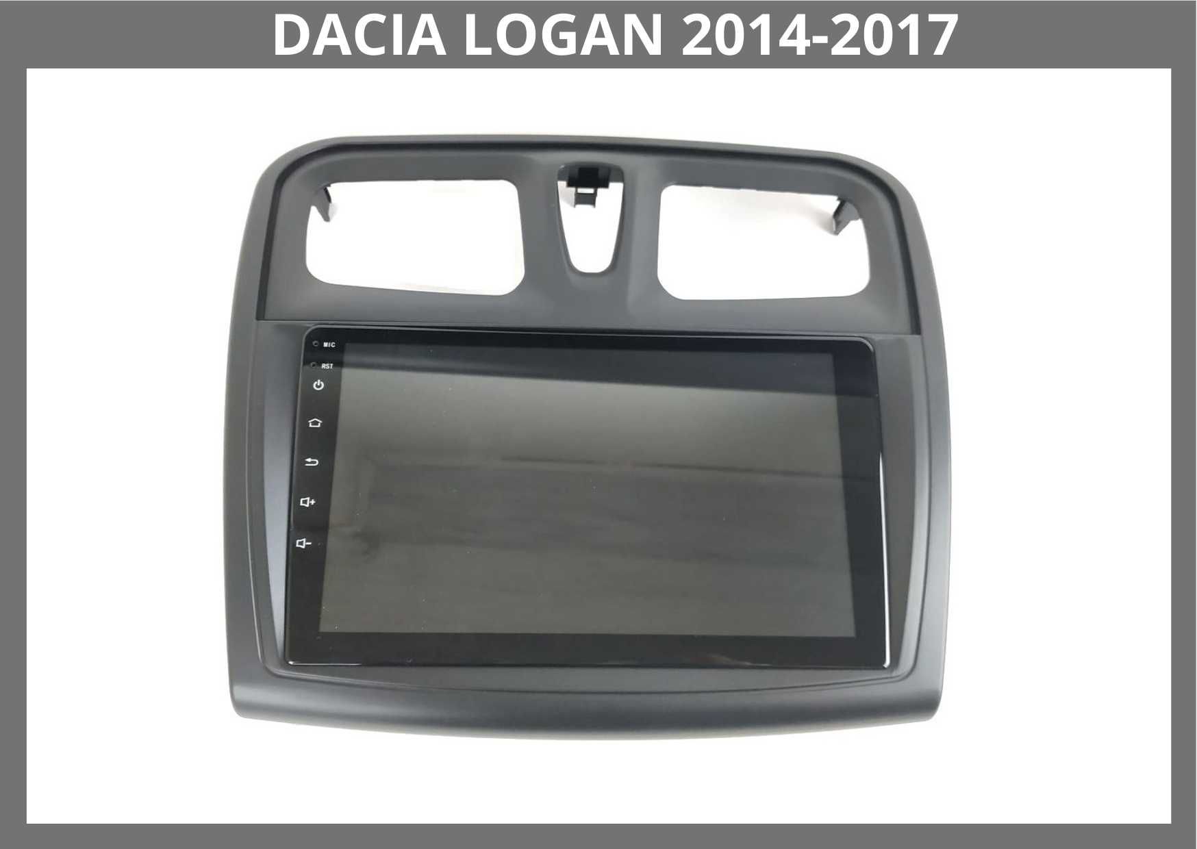 Магнітола Dacia Logan 2014-2017 з Android 10, екран 9 дюймів