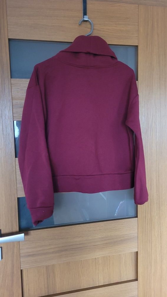 Bordowa bluza/sweter xs/m