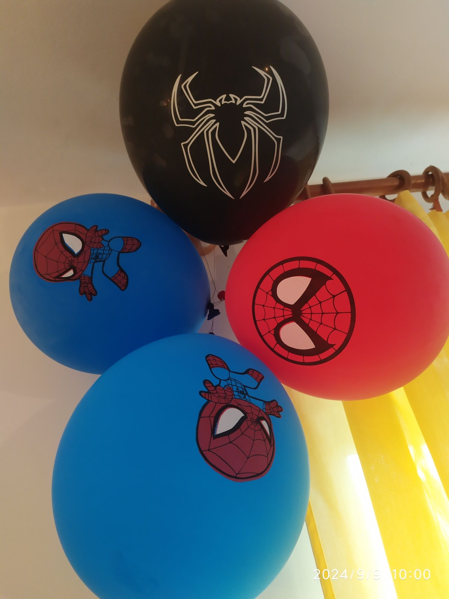Dekoracje urodzinowe dla dzieci. Spiderman..