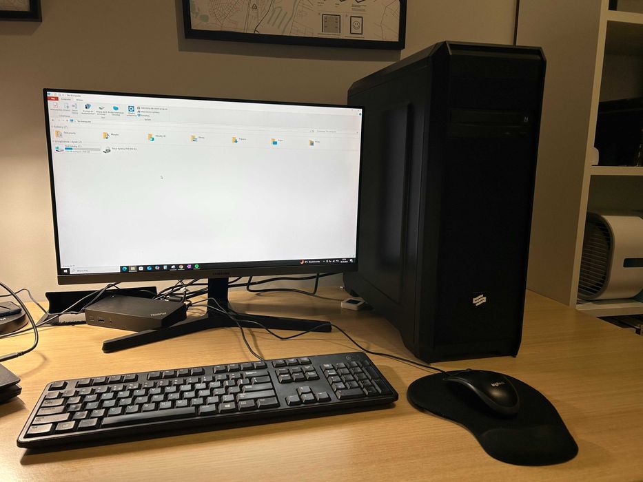 Komputer ! Ryzen 5 3600|RTX2060|16 GB|1 TB SSD|Win 10  | 24″ Samsung