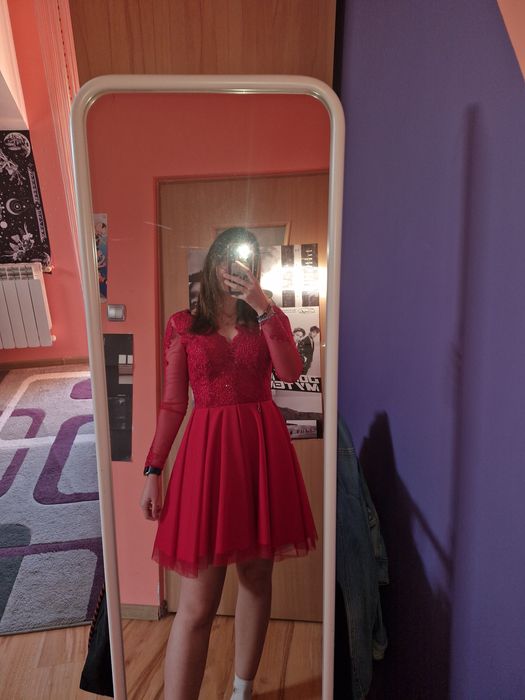 Sukienka na bal/półmetek/studniówkę