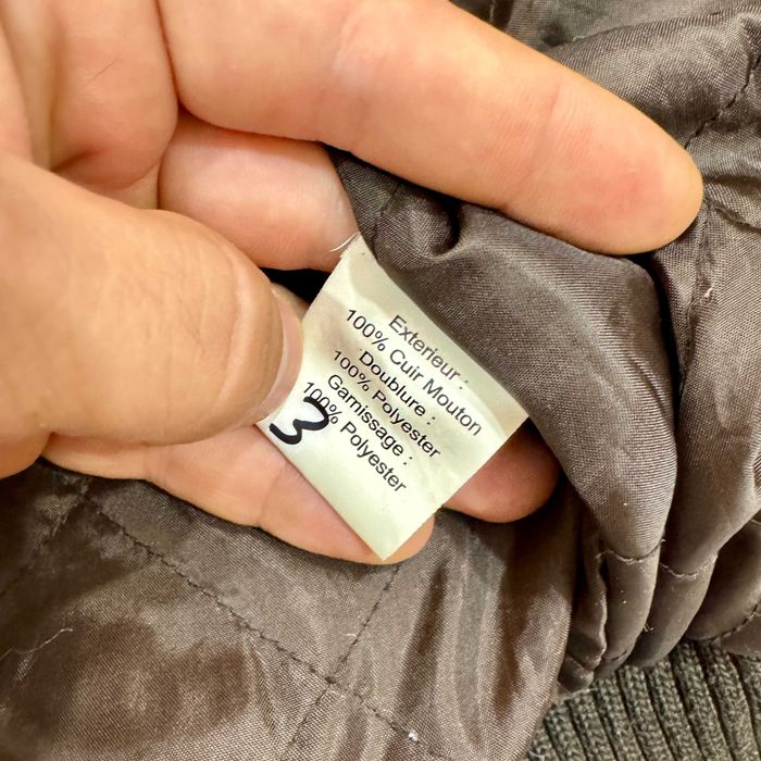 Кожаная куртка бомбер авиатор М размер