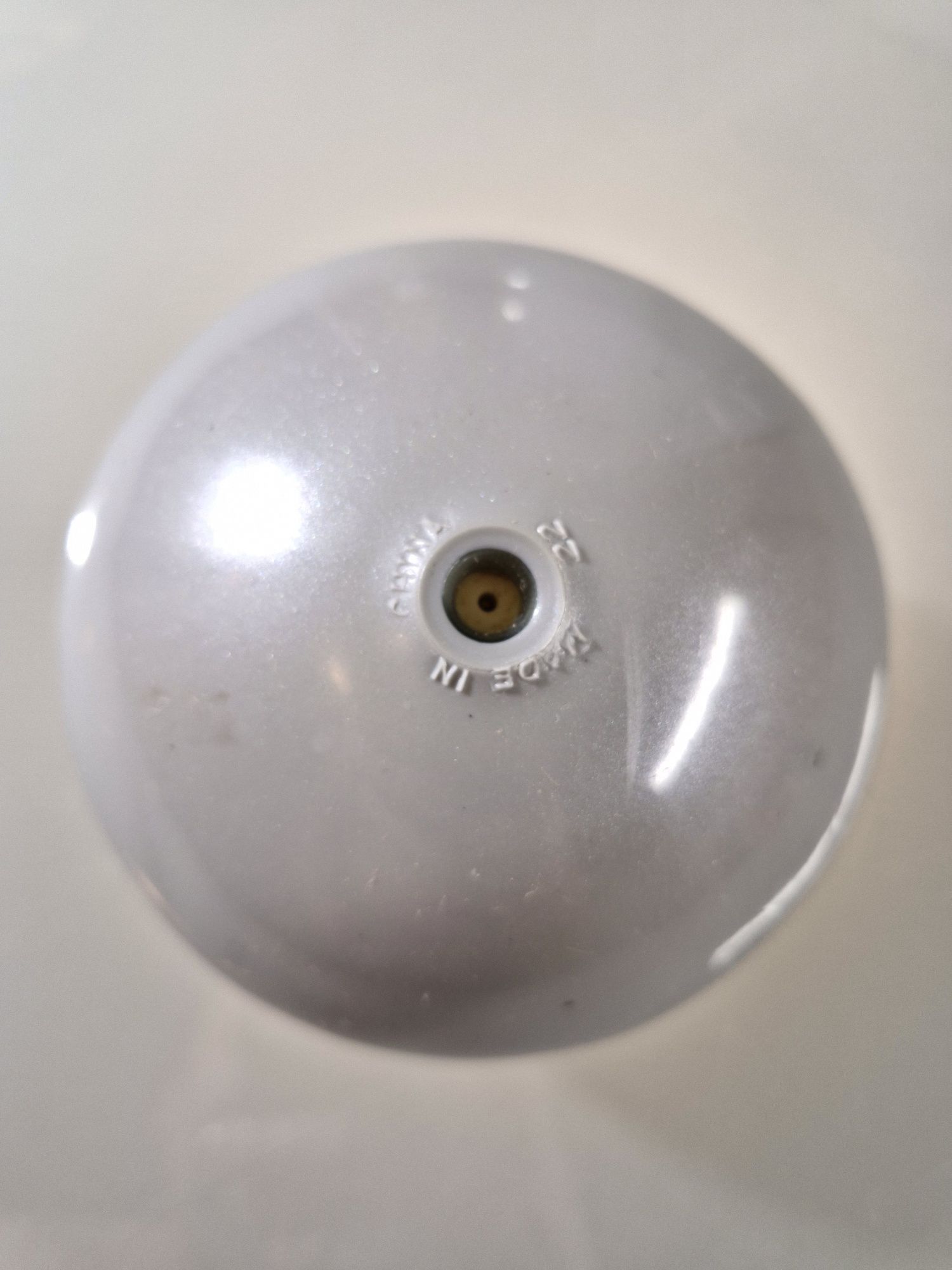 Piłka Obciążeniowa do Jogi 1kg XQ Max Yoga Toning Ball Srebrna