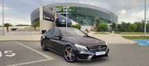 Mercedes-Benz Klasa C AMG / 3.0 Benz / 367KM / Salon Polska / Serwis ASO / FV 23%