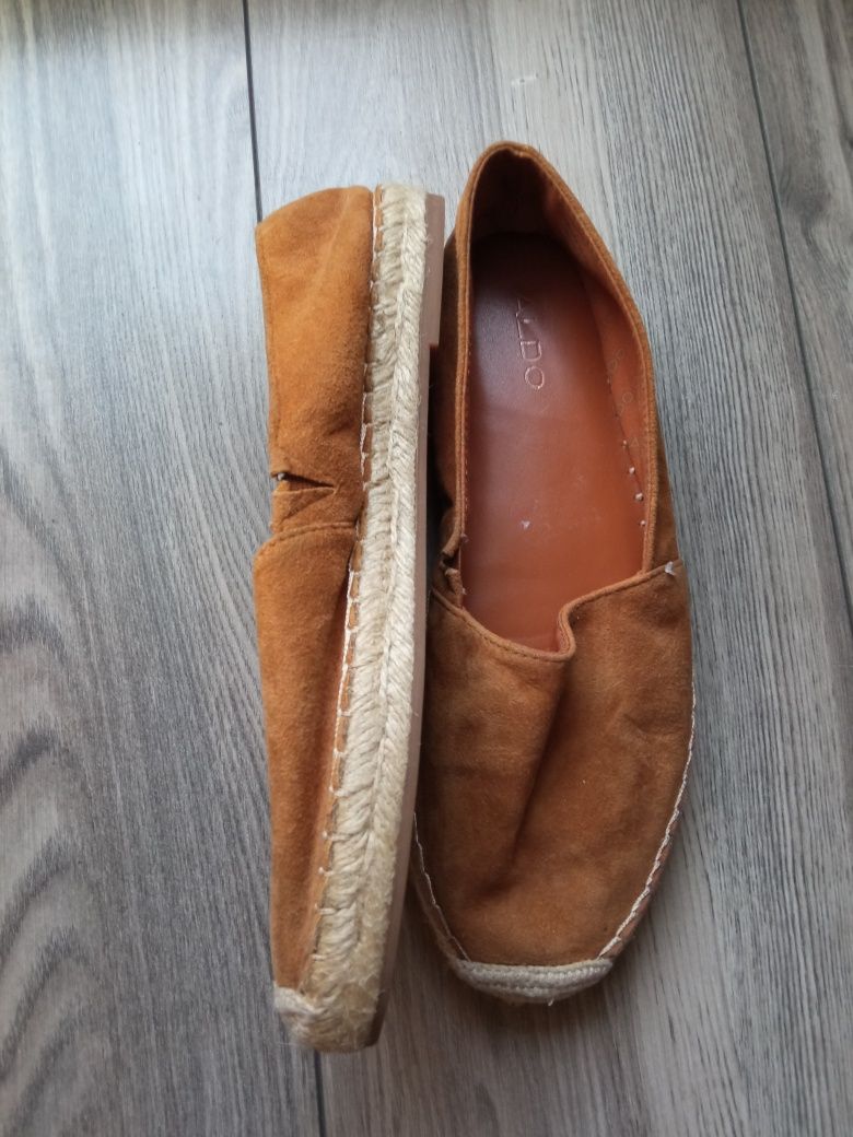 Espadryle zamszowe 37,5