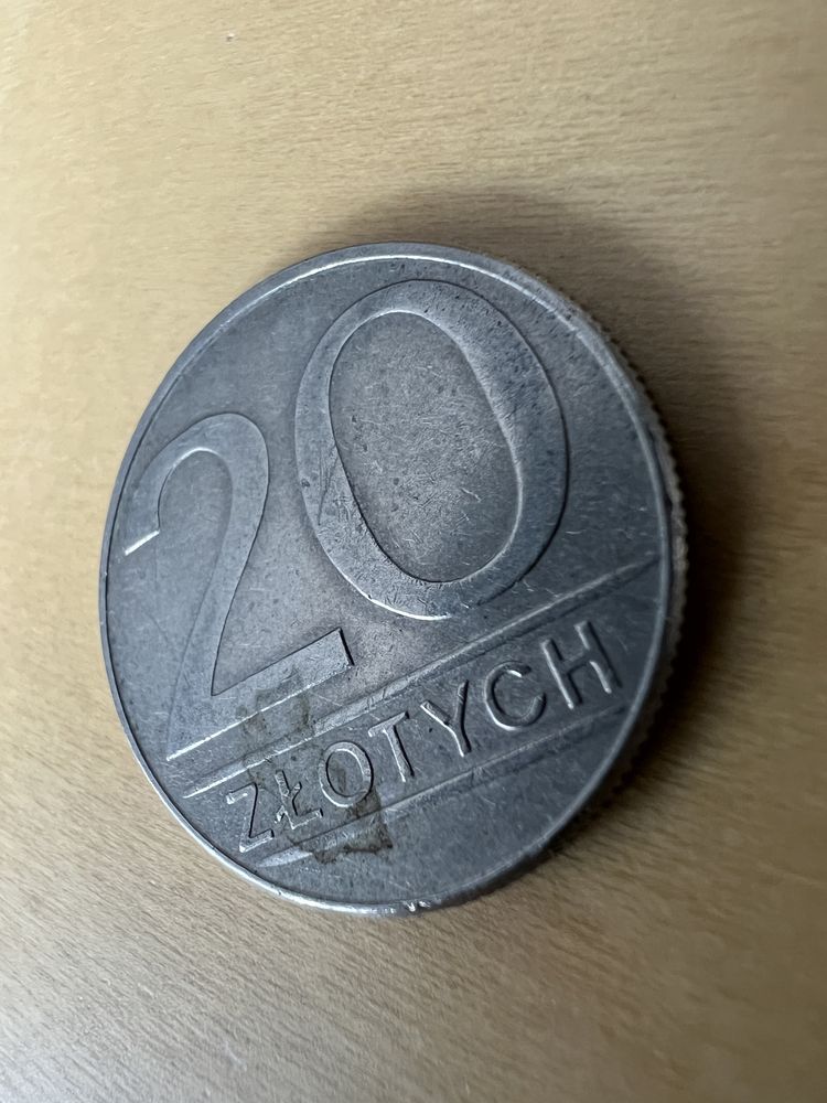 Kolekcjonerska moneta 20 zł z 1988 r.