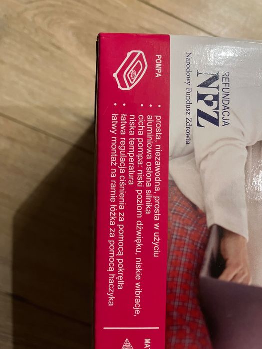 Materac pneumatyczny przeciwodleżynowy